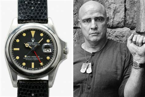 marlon brando colonel kurtz rolex|Rolex brando gmt.